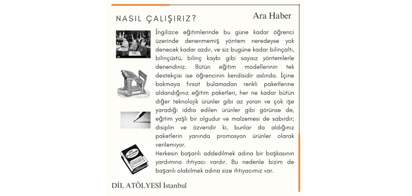 Nasıl Çalışırız?